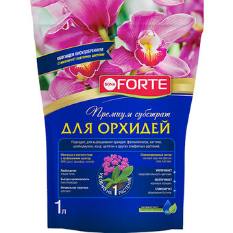 Bona Forte субстрат для орхидей 1 л