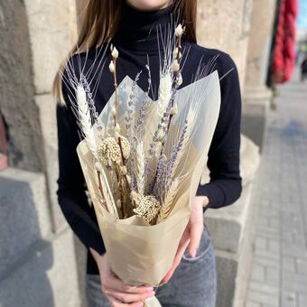 Сухоцветный Букет "Пасхальное Чудо"